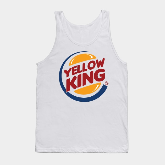 The Yellow King Tank Top by GeekThreadz